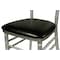 Atlas Commercial Products Chiavari Cushion, Wood-backed Cushions, Vinyl, Black WBC4BKVNL - alternate 1